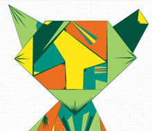 Origami Fox