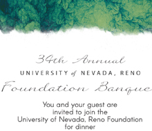 2015 Foundation Banquet invitation